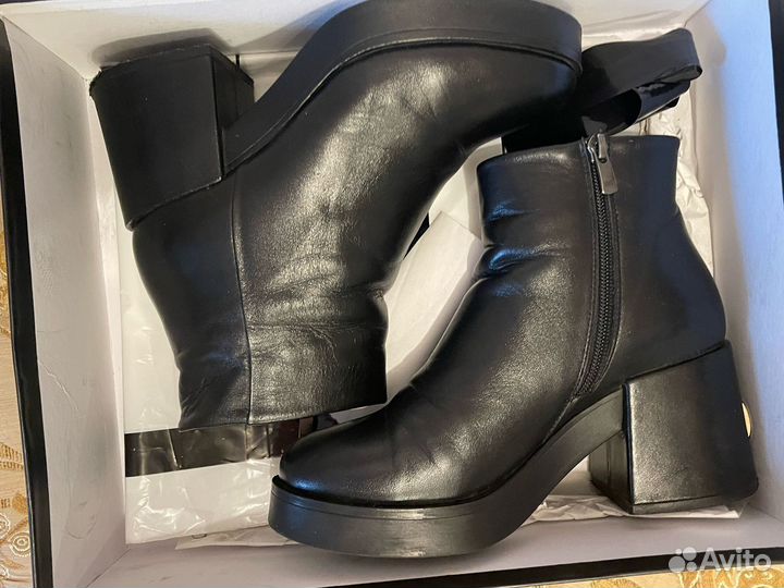 Ботильоны натуральная кожа