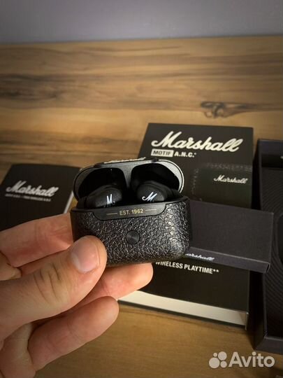 Наушники marshall motif anc