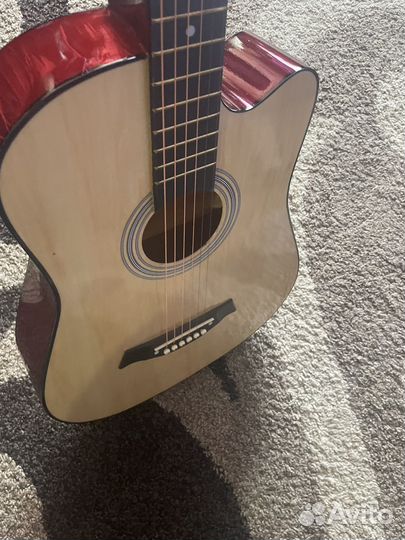 Акустическая гитара новая