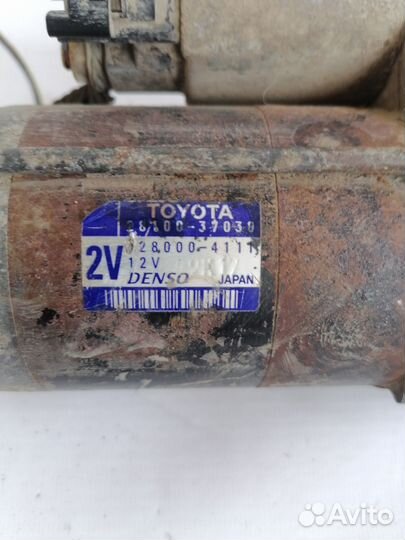 Стартер toyota corolla 150