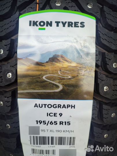 Ikon Tyres Autograph Ice 9 195/65 R15