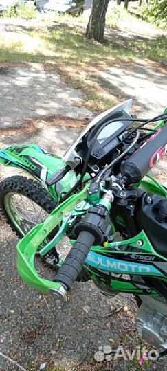 Мотоцикл эндуро с птс