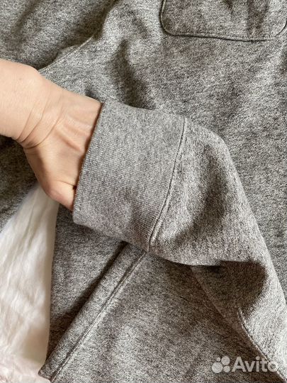 Штаны Теплые Uniqlo Графитовые Серые