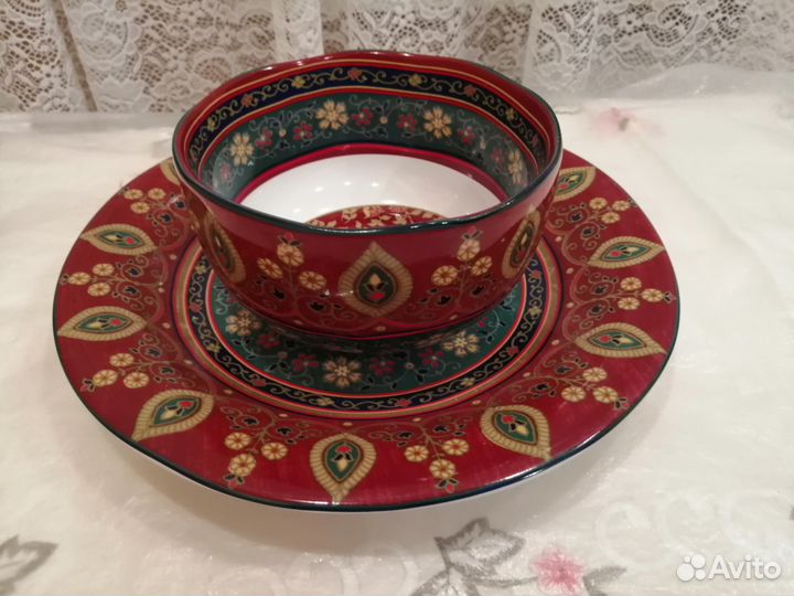 Блюдо и салатник