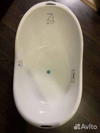 Ванночка для купания с термометром