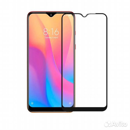 Защитное стекло Xiaomi Redmi 8 / 8A Super Black