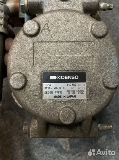 Компрессор кондиционера тойота на двигатель 4а и 7