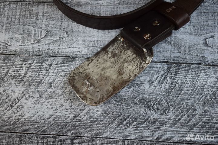 Ремень мужской ручной работы