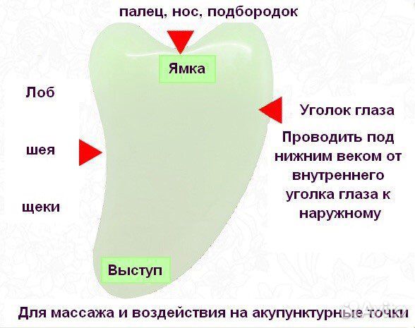 Скребок гуаша