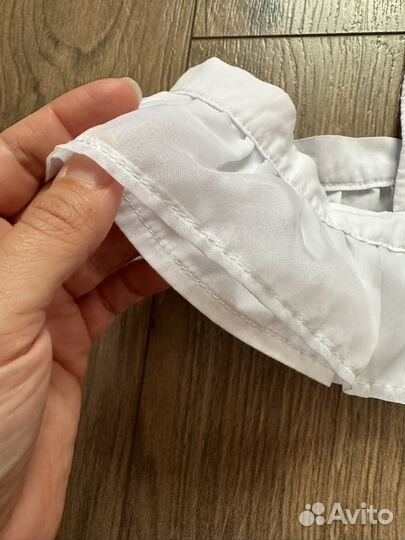 Фартук школьный белый