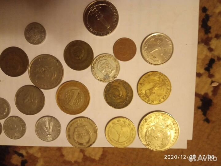 Монеты иностранных государств