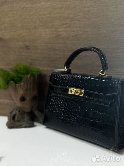 Мини сумка в стиле hermes