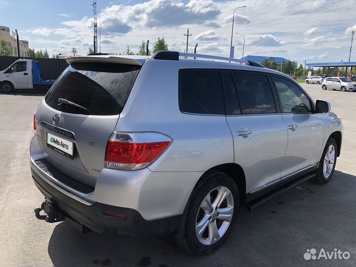 Toyota Highlander 3.5 AT, 2011, 220 000 км