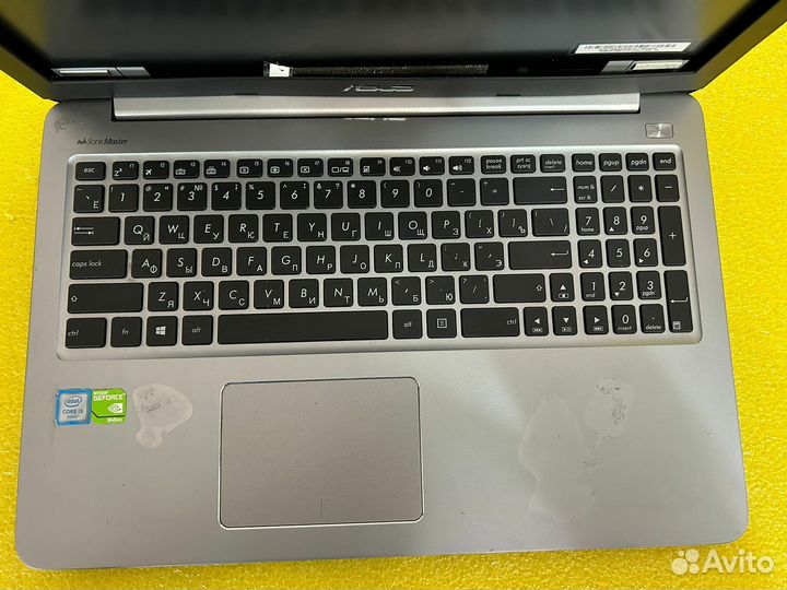 Корпус ноутбука asus k501u, крышка матрицы