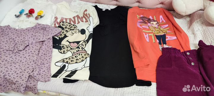 Вещи для девочки 122,128,134 hm, pelican