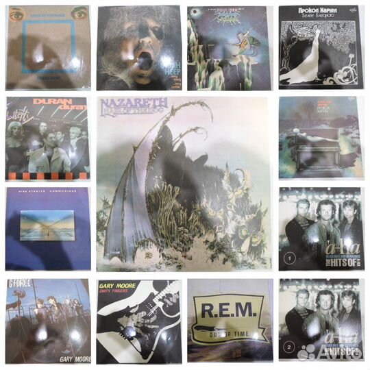 Пластинки российского производства из 90х