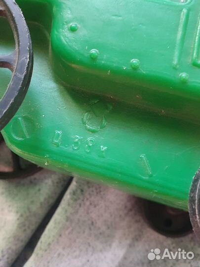 Игрушка паровоз дутыш СССР