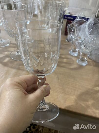 Рюмки Фужеры Вазы Хрусталь