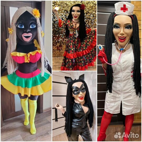 Ростовая кукла для взрослых.Шуточный стриптиз