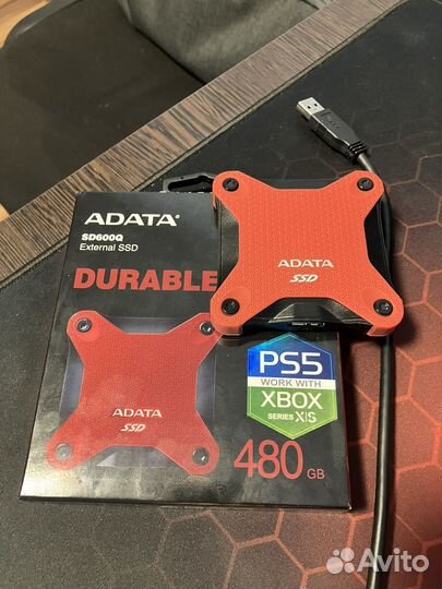 Ssd диск 480 GB adata external SD600Q
