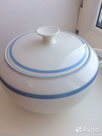 Довоенная фарфоровая Супница Германия Kaestner