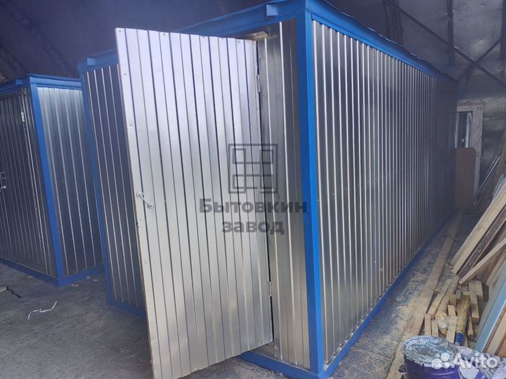 Блок контейнер для строителей. Привезем за 1 день