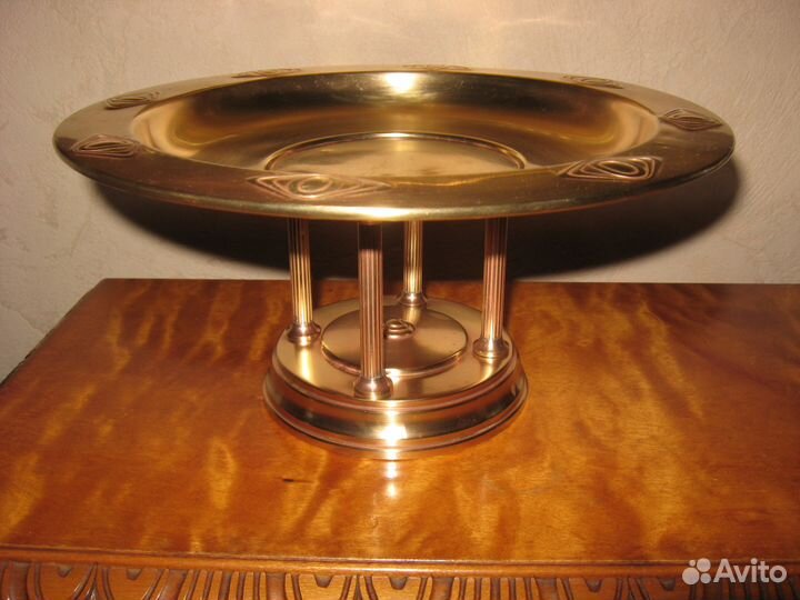 Антикварная ваза латунь