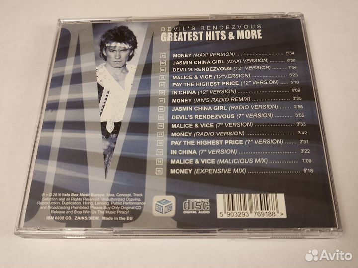 Cd Mozzart - Devil's Rendezvous - Greatest Hits &