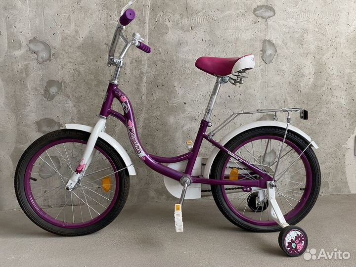 Детский велосипед Black Aqua Camilla 18