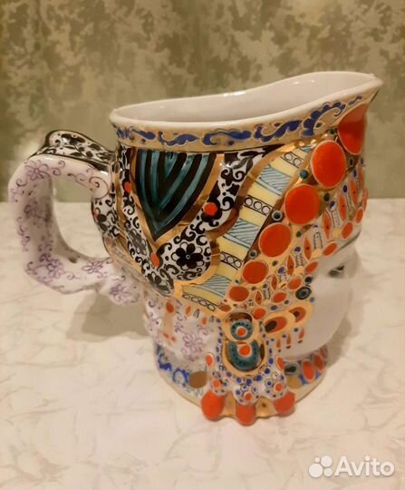 Кружка Молоко лфз Голова Восточной Женщины