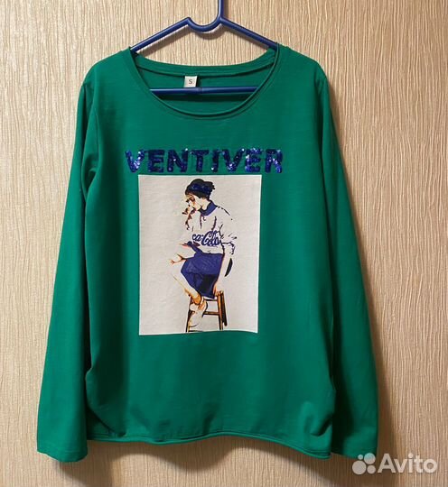 Кофточка женская с пайетками 44 - 46 размер