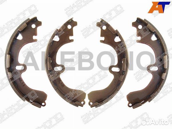 Колодки тормозные задние toyota carina