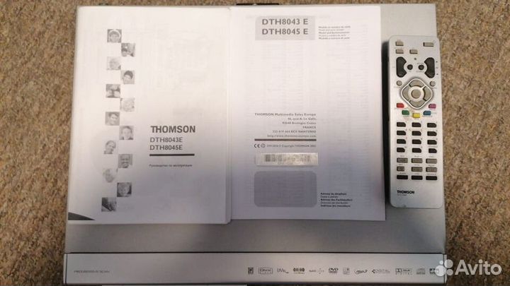 Продам DVD-рекордер thomson DTH-8045