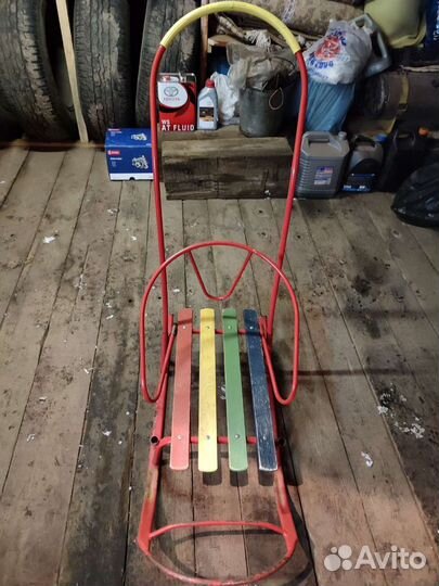 Детские зимние санки