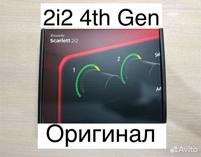 Focusrite Scarlett 2i2 4th Gen Новая
