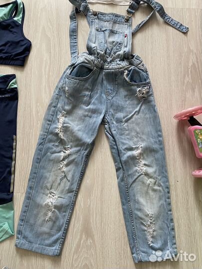 Вещи для девочки пакетом рост 146 -152 8вещей