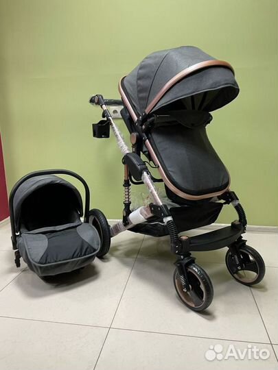 Коляска для новорожденных Wisesonle 2в1/3в1