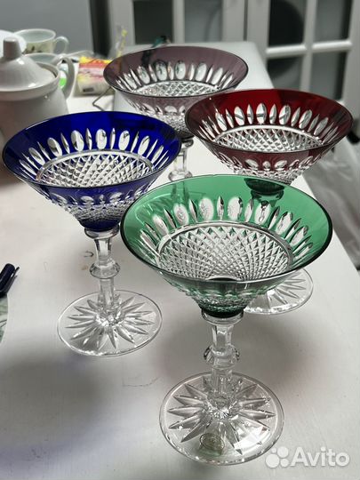 Фужеры хрустальные Ajka Crystal для коктейлей