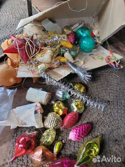 Елочные игрушки СССР