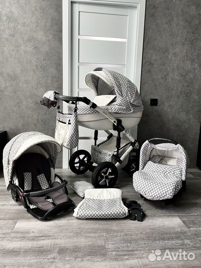 Коляска 3 в 1 verdi pepe eco plus