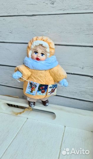 Ватная игрушка