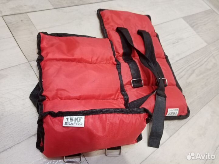 Утяжелители для ног по 1.5 кг каждый