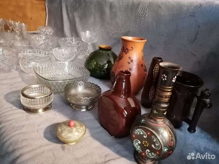 Посуда, вазы и хрусталь СССР