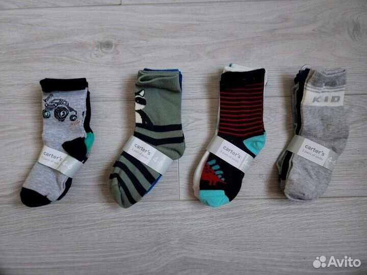Носочки детские Carter's (США) комплекты 3 шт