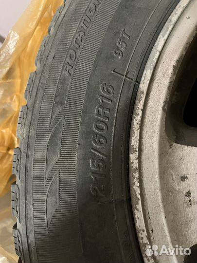 Зимние колеса r16 на Toyota с дисками