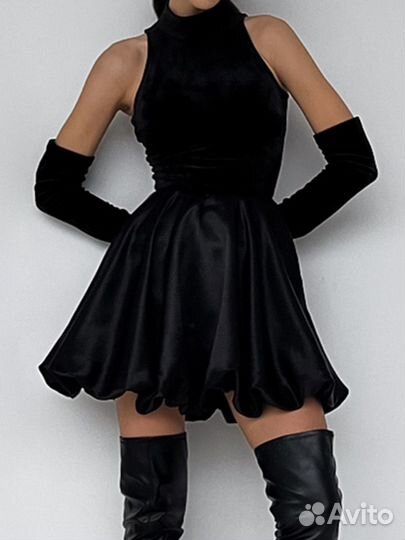 Юбка баллон мини