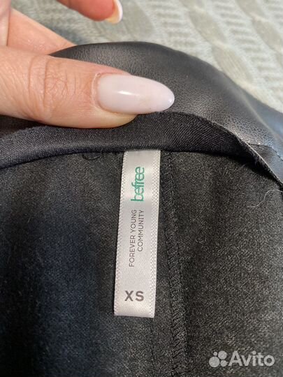 Кожаные брюки