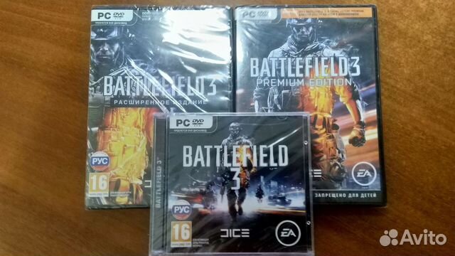 Battlefield 3 полный комплект (sealed) (new)