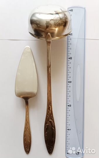 Столовые приборы мельхиор Пламя Кольчугино СССР