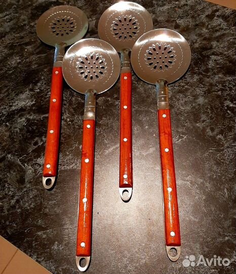 Шумовка для казана из нержавейки